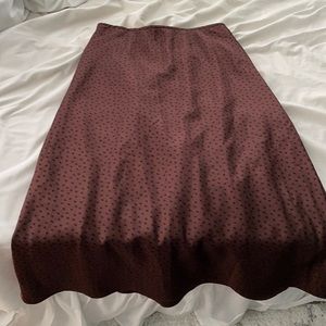 Abercrombie polka dot skirt